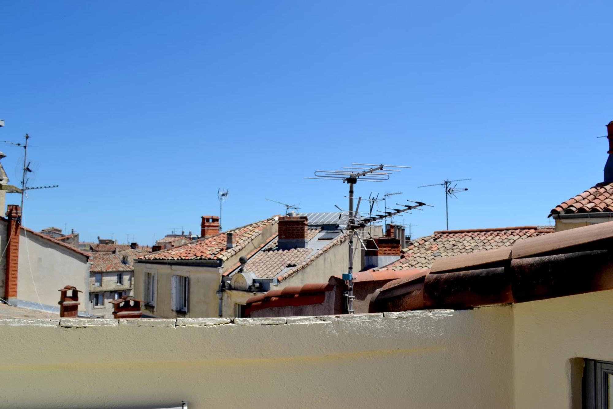 Joli Studio Avec Terrasse-Jardin Sur Les Toits, Coeur Historique 蒙彼利埃 外观 照片